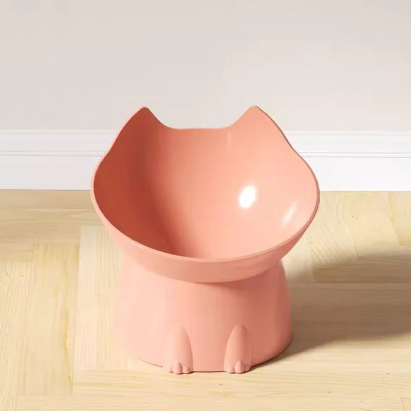 CuubeHub Raised Anti-Tip Pet Bowl
