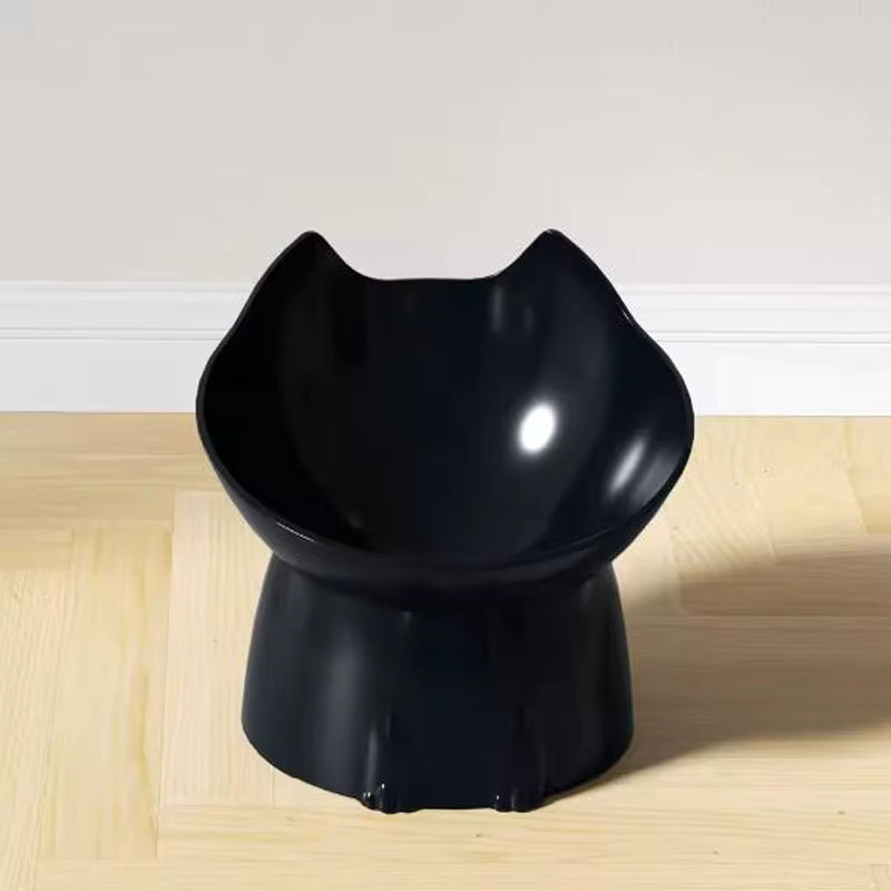 CuubeHub Raised Anti-Tip Pet Bowl